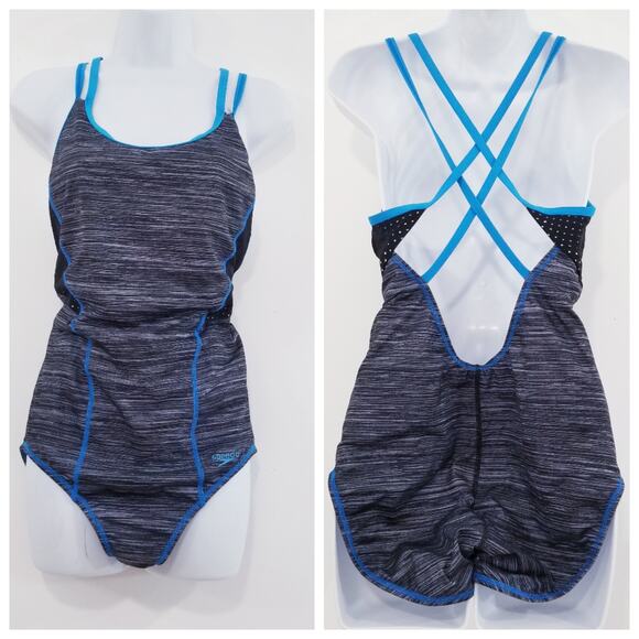 Speedo Endurance Lite One Piece Swimsuit  Strappy Swimwear - Picture 1 of 8